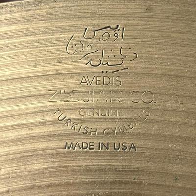 Lot 321:  Avedis Zildjian 14” Hi-Hat Cymbals – Vintage Large Block Stamp (1978–1993)