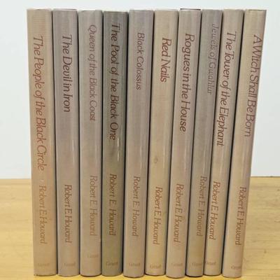 Robert E. Howard First Edition 10 Book Set