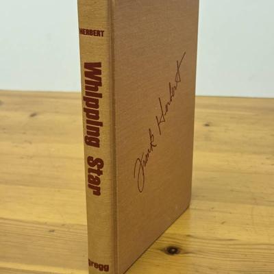 Frank Herbert Signed Gregg Press First Printing Whipping Star