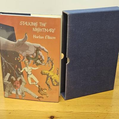 Harlan Ellison Phantasia Press 1982 Stalking The Nightmare Signed & Numbered First Edition 