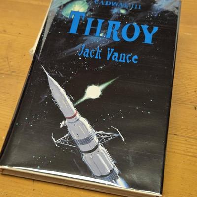 Jack Vance Signed Limited First Edition Throy