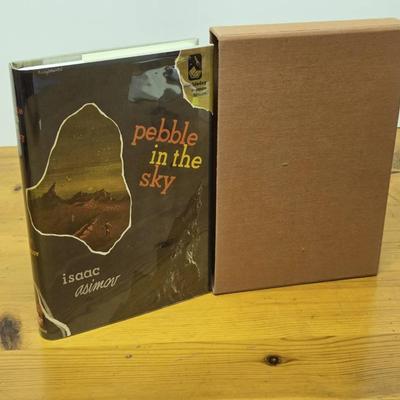 Isaac Asimov Signed Limited Numbered Pebble In The Sky