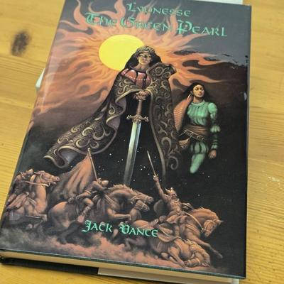 Jack Vance Signed Limited First Edition Lyonesse The Green Pearl 