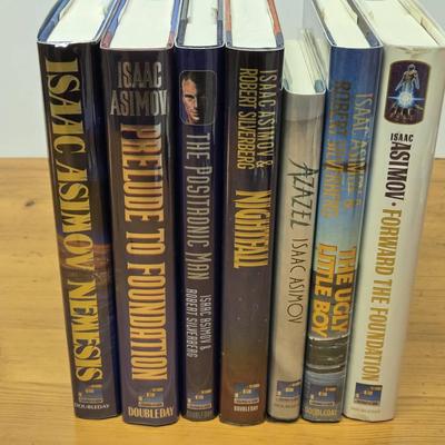 Collection Of Isaac Asimov Books First Editions