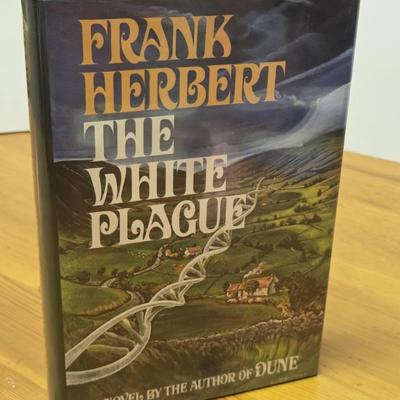 Frank Herbert Signed First Edition The White Plague 