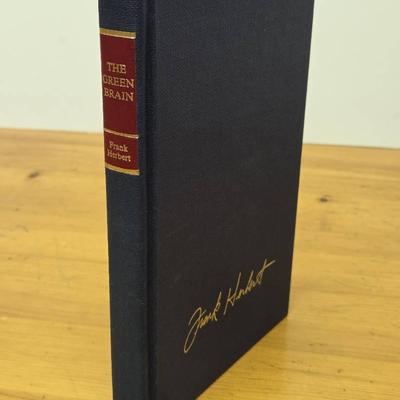 Frank Herbert Signed First Printing Gregg Press The Green Brain