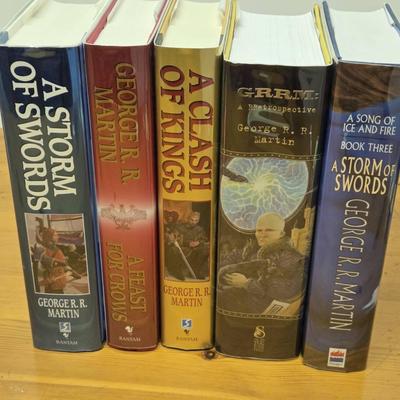 Collection Of George R.R. Martin Books