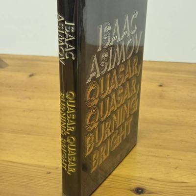 Isaac Asimov Signed First Edition Quasar Quasar Burning Bright