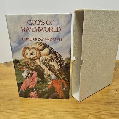 Philip Jose Farmer Phantasia Press 1983 Gods of Riverworld Numbered & Signed First Edition 