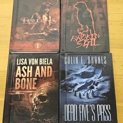 4 Darkfuse Publishing Signed & Numbered First Edition Horror Stories 