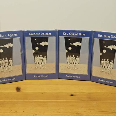 Four Andre Norton Gregg Press 1978 First Printing Books