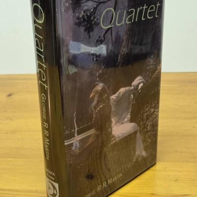 George R.R. Martin Signed First Edition Book Quartet