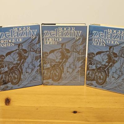 Three Roger Zelazny Gregg Press 1979 First Printing Books