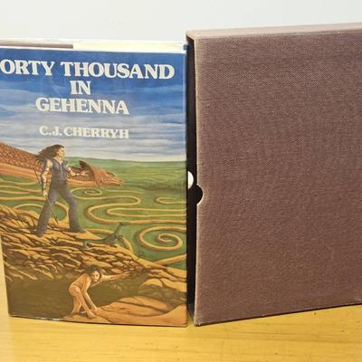 C.J. Cherryh Phantasia Press 1983 Forty Thousand In Gehenna Signed & Numbered First Edition 