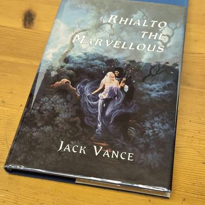 Jack Vance Signed Limited First Edition Rhialto The Marvellous