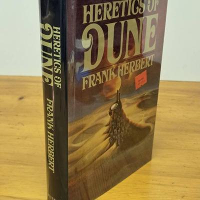 Frank Herbert Signed First Edition Heretics Of Dune