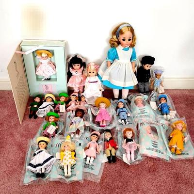 Small Madame Alexander Dolls 