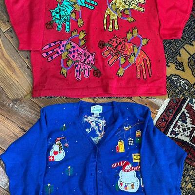 Colorful Oversized Sweaters