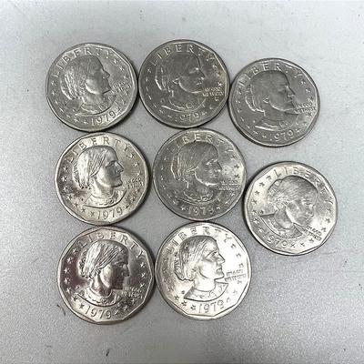 Susan B Anthony Dollar Coins 1979 P