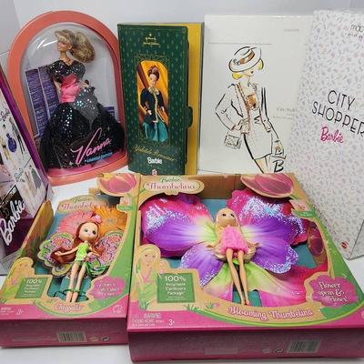 Barbie, Barbie Thumbelina & PMV Vanna White Doll