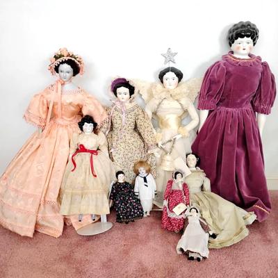 Fair Faced Dolls (Some Antique) 