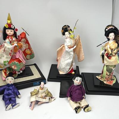 Asian Inspired Doll Set