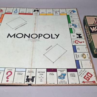 1954 Edition Monopoly 