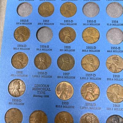 Book Of Lincoln Head Pennies