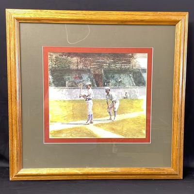 Print Of Baseball Players By Thomas Eakins