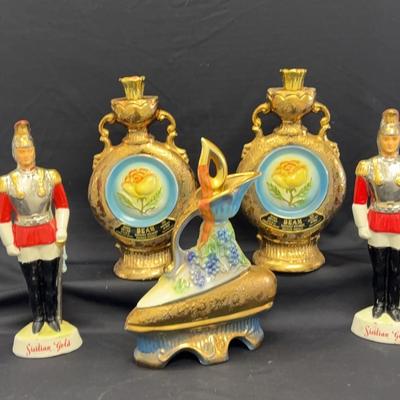 Collectible Decanters "Soldiers"