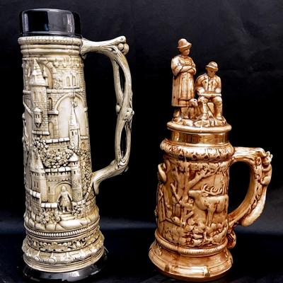 Ceramic Steins (2)