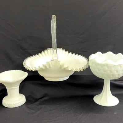 Fenton Milk Glass