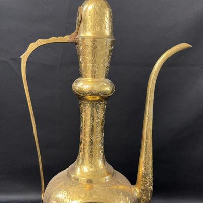 Vintage Brass Ewer