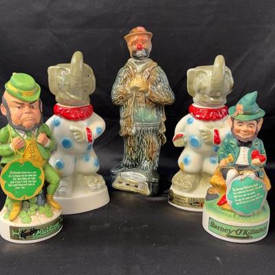 “Circus” Decanters 