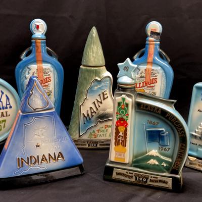Vintage Decanters "States"