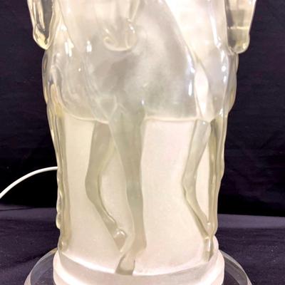 W.Anina Italian Horses Lamp
