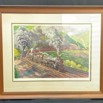 Double Heading Up Horseshoe Curve By Theodore Xaras
