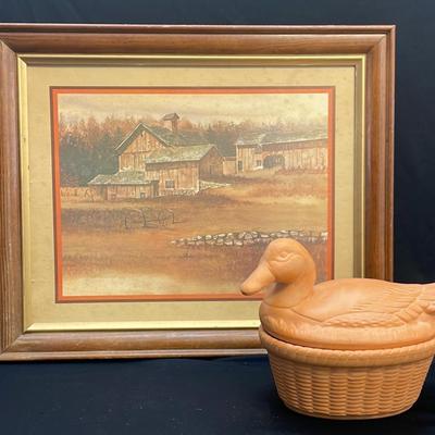 Terra-Cotta Mallard Duck By Brioue Ware And More