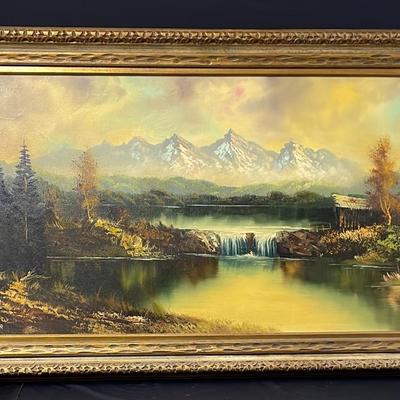 Frame Oil Painting Canvas By Wagner
