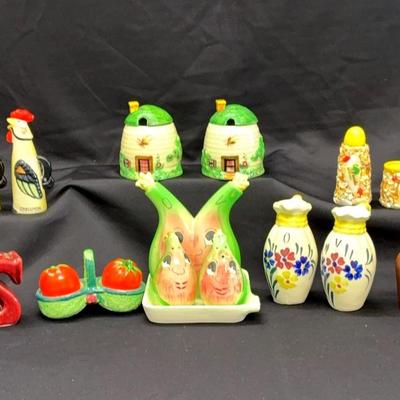 Vintage Salt And Pepper Shakers And More