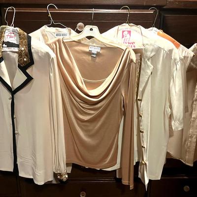 Designer Ladies’ Blouses - Giorgio Armani, M Wagner - MULTI UNIT LOT
