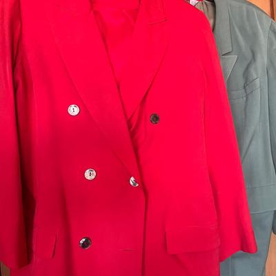 Kenzo & Fagi 80's Pant Suits Size L/42 - Vintage