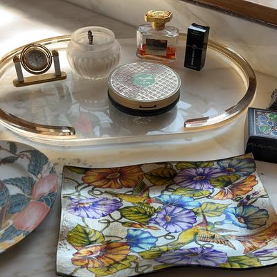 Antique and Vintage Boudoir Vanity Accoutrements
