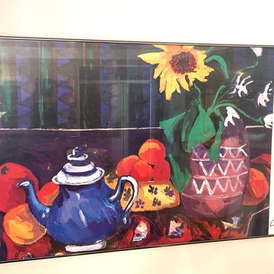 Gango Gallery C.W. Potzz Exhibition Poster | “Fun Flower” - Featured Lithograph