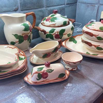 Franciscan Earthenware “Apple” Serving Dishes