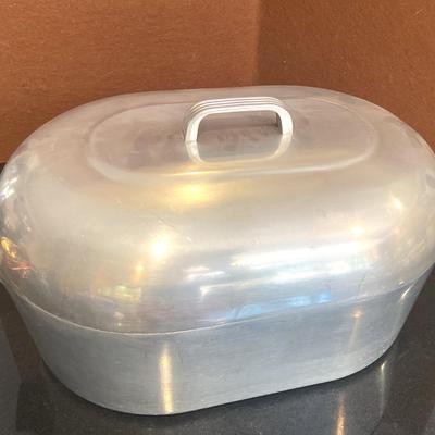 17 Qt Wagner Ware Sidney O Magnalite Roaster Dutch Oven, 1938 Vintage