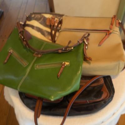 Dooney and Bourke Ladies’ Purses, 4 Pcs