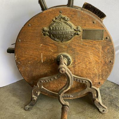 S Nye & Co London Antique English Knife Cleaner and Sharpener
