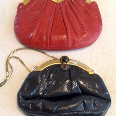 Judith Lieber Bags - Red and Black, Vintage