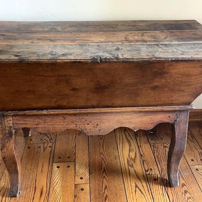 Antique French Provincial Dough Box Table, circa 1800s